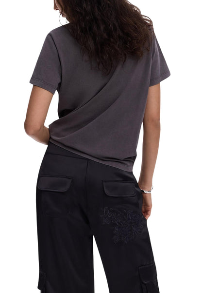 Desigual T-Shirt Donna Desigual 26SWTK08 grey  grey