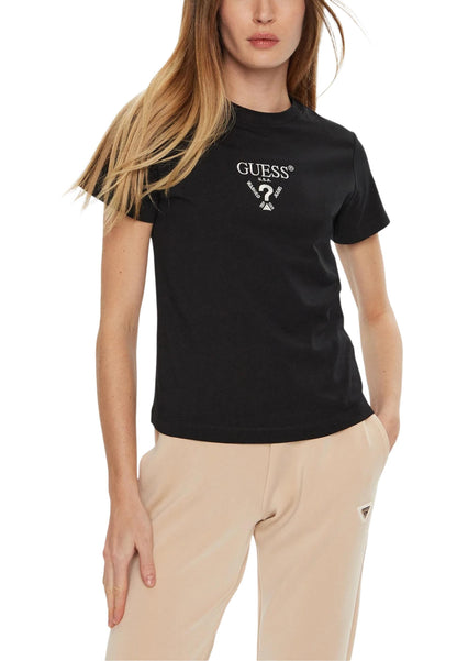 Guess T-Shirt Donna Guess V4YI21 KCDH1 black  black
