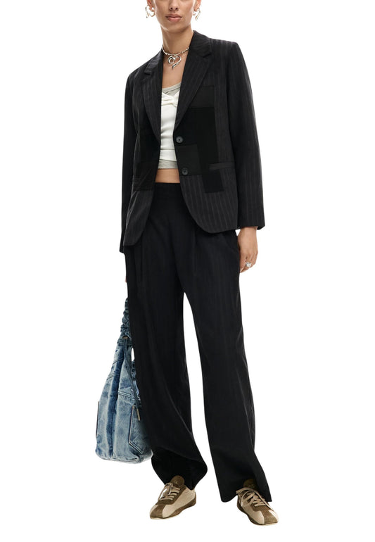 Desigual Pantaloni Donna Desigual 26SWPW31 black  black