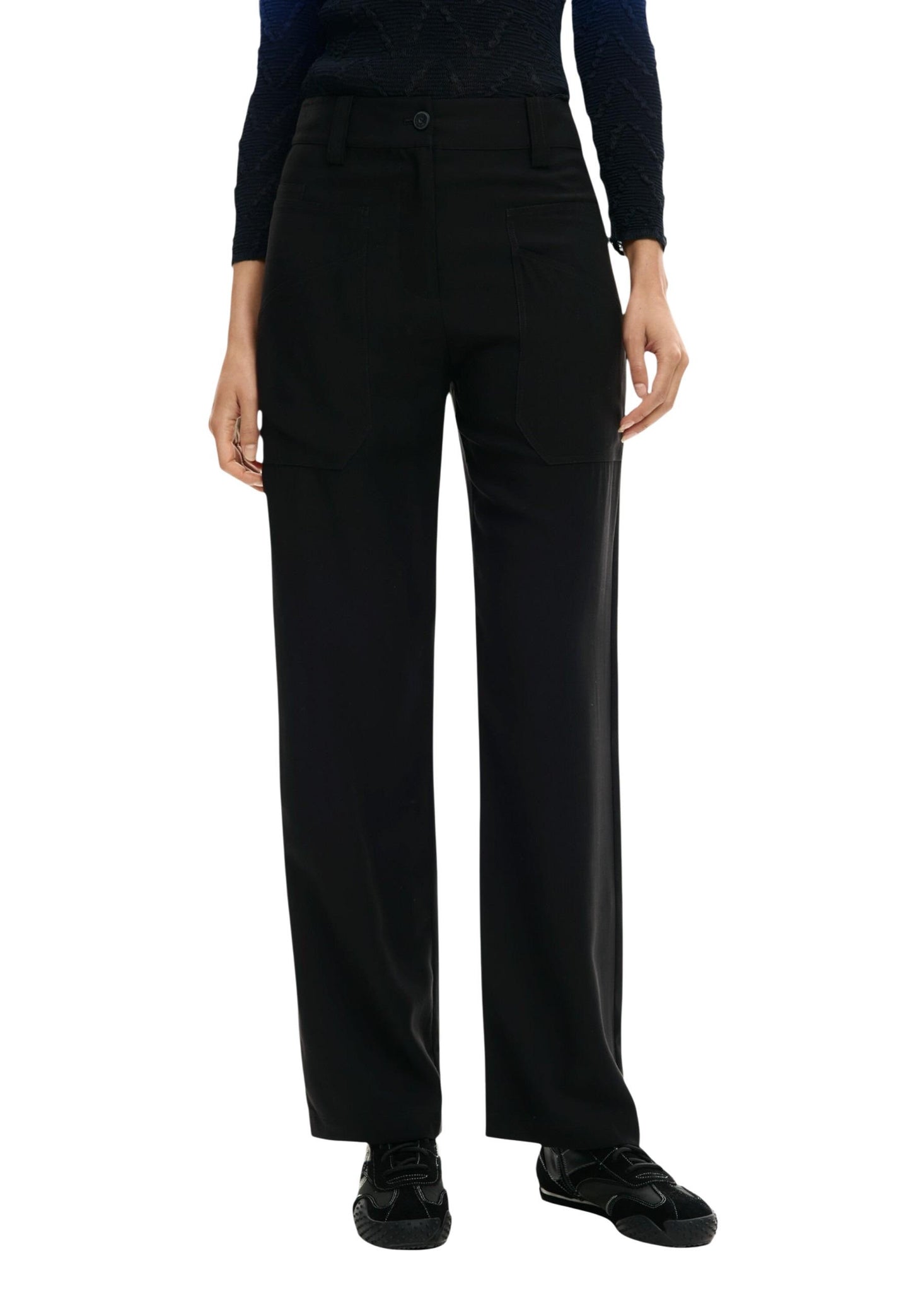 Desigual Pantaloni Donna Desigual 26SWPW07 black  black