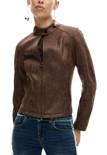 Desigual Giacca Donna Desigual 26SWEW10 brown  brown