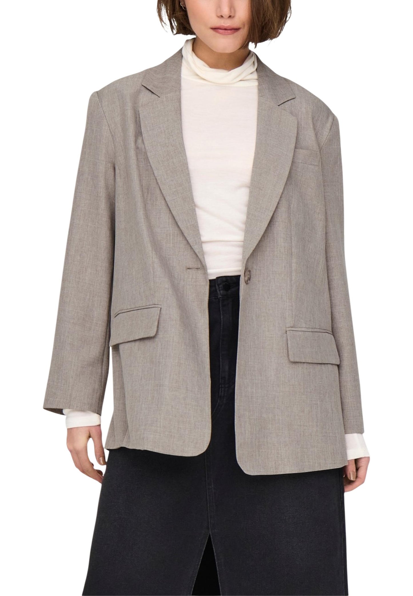 Only Giacca Donna Only 15328158 grey  grey