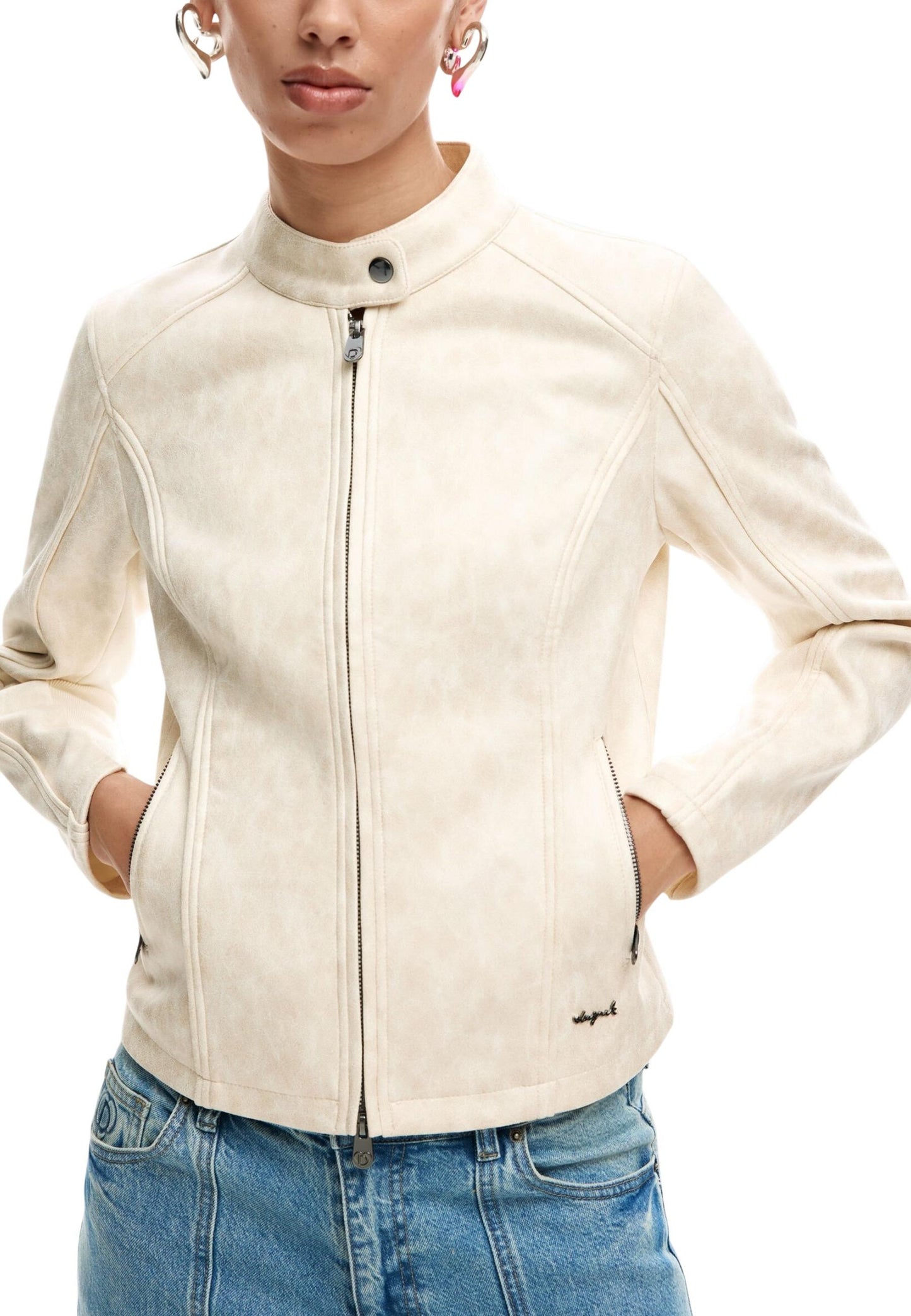 Desigual Giacca Donna Desigual 26SWEW10 white  white