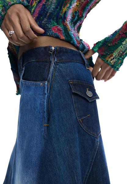 Desigual Gonna Donna Desigual 26SWFDX0 blue  blue