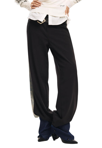 Desigual Pantaloni Donna Desigual 26SWPW26 black  black