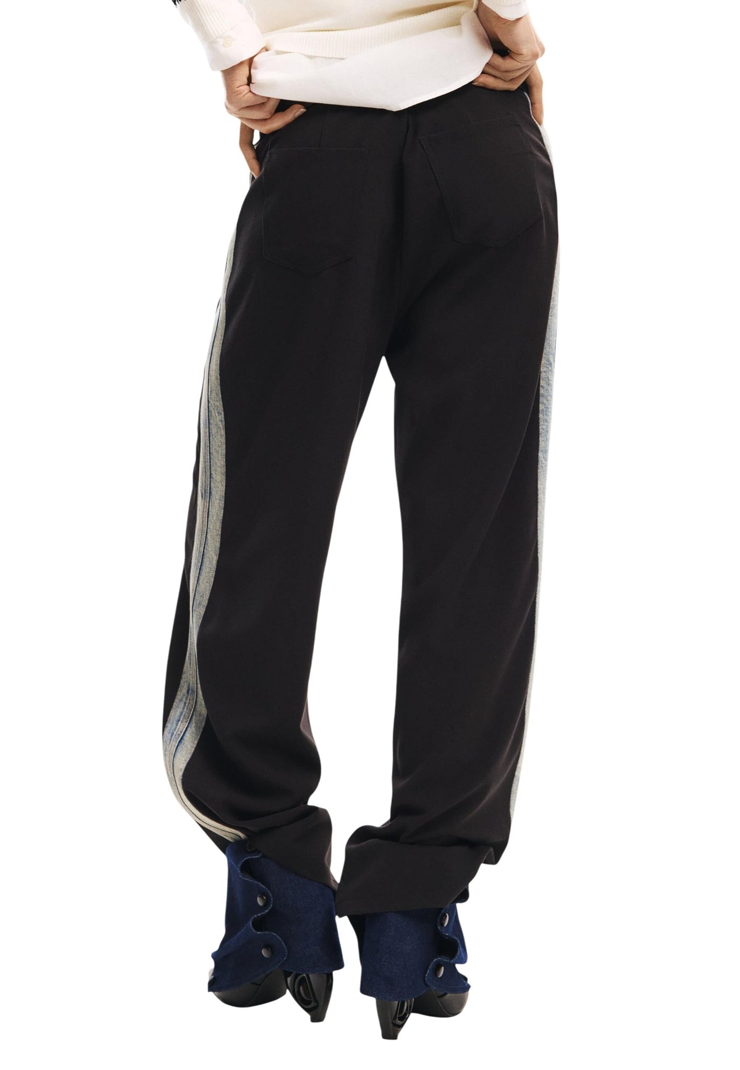 Desigual Pantaloni Donna Desigual 26SWPW26 black  black