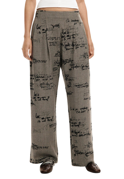 Desigual Pantaloni Donna Desigual 26SWPW39 grey  grey