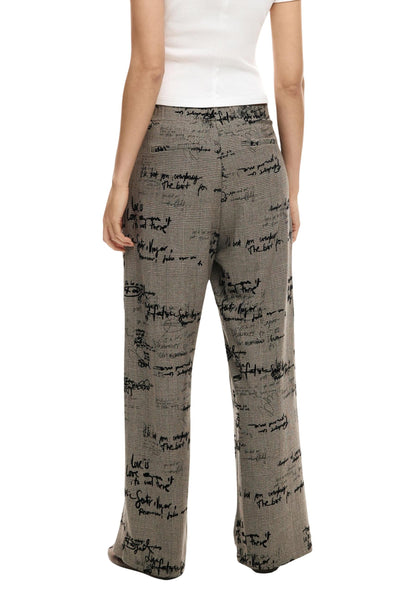 Desigual Pantaloni Donna Desigual 26SWPW39 grey  grey
