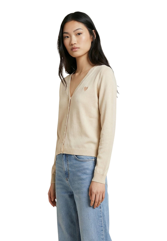 Jacqueline De Yong Cardigan Donna Jacqueline De Yong 15363324 beige  beige
