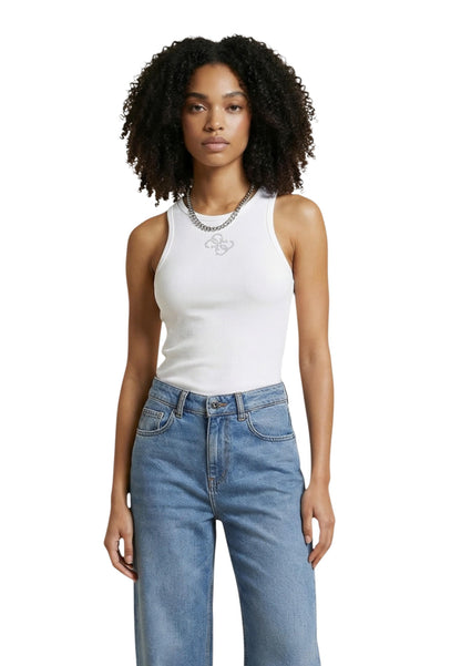 Guess Canotta Donna Guess W6RP39 KD092 white  white