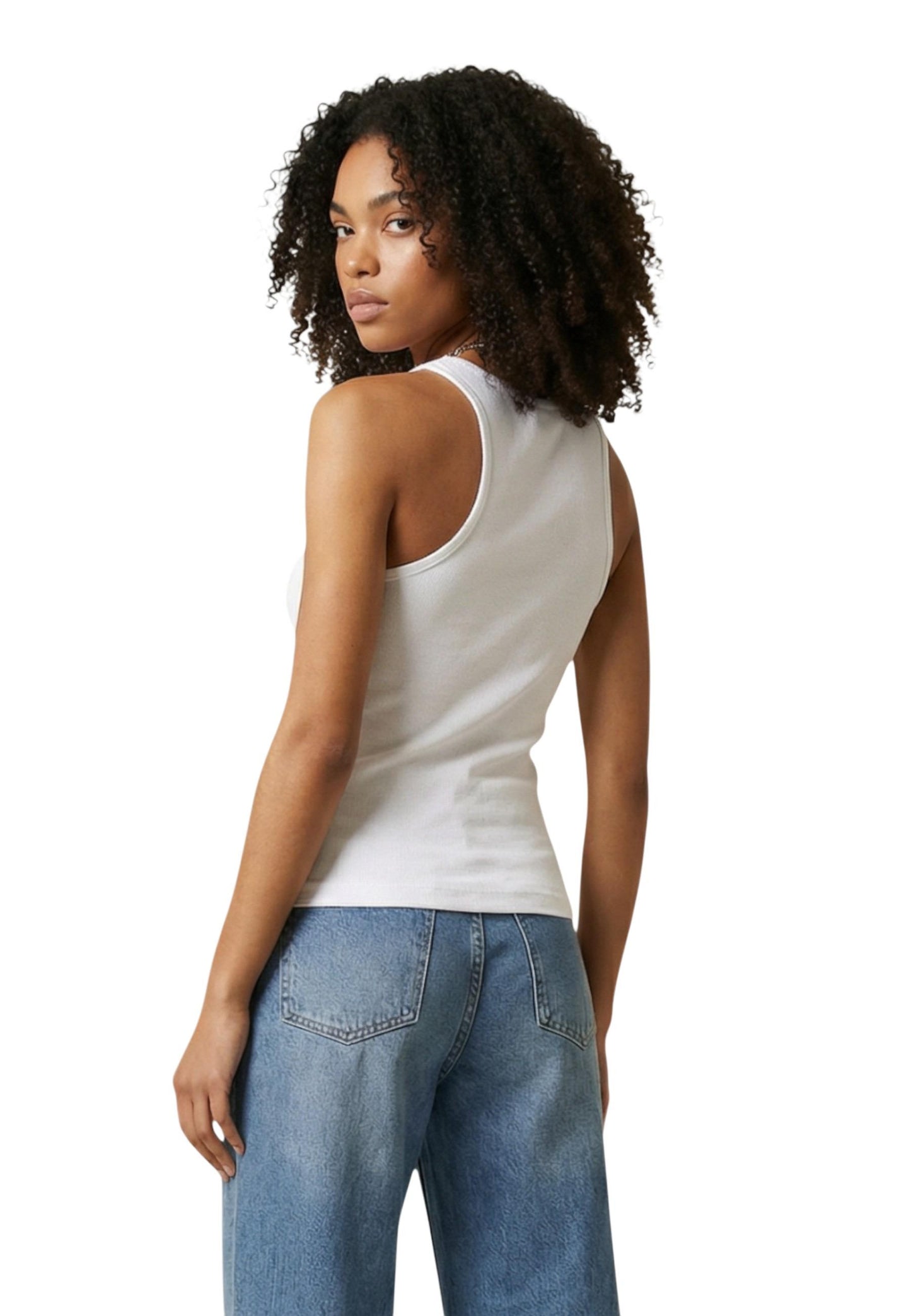 Guess Canotta Donna Guess W6RP39 KD092 white  white