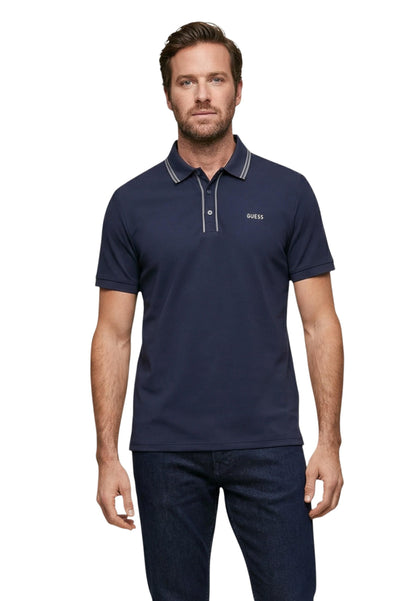 Guess Polo Uomo Guess M6GP27 K3179 blue  blue