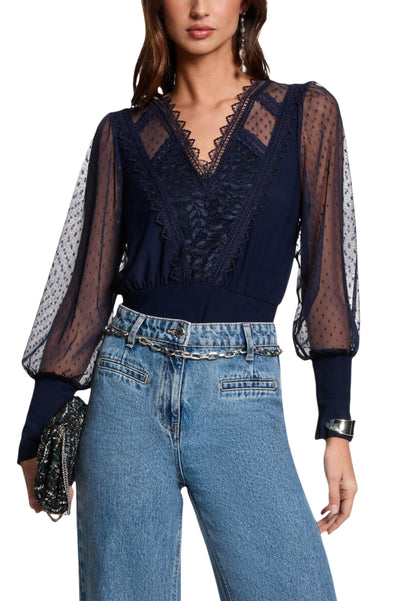 Morgan De Toi Blouse Donna Morgan De Toi 251-TAGADO blue  blue