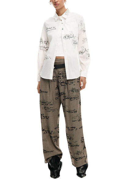 Desigual Camicia Donna Desigual 26SWCW09 white  white