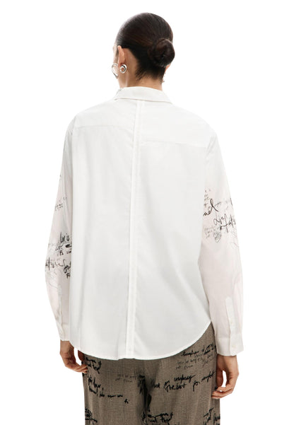 Desigual Camicia Donna Desigual 26SWCW09 white  white