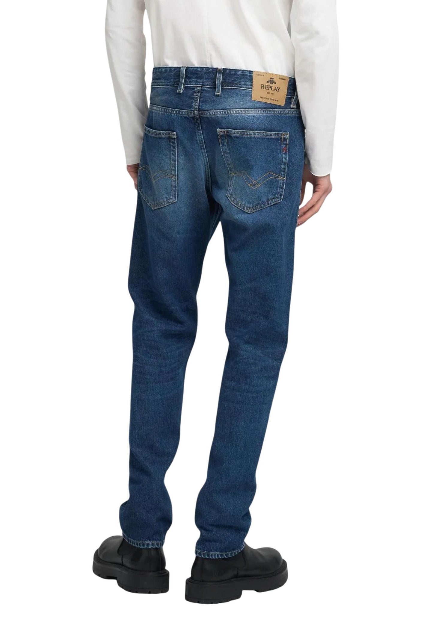Replay Jeans Uomo Replay MA972 .000.886 0C1 blue  blue