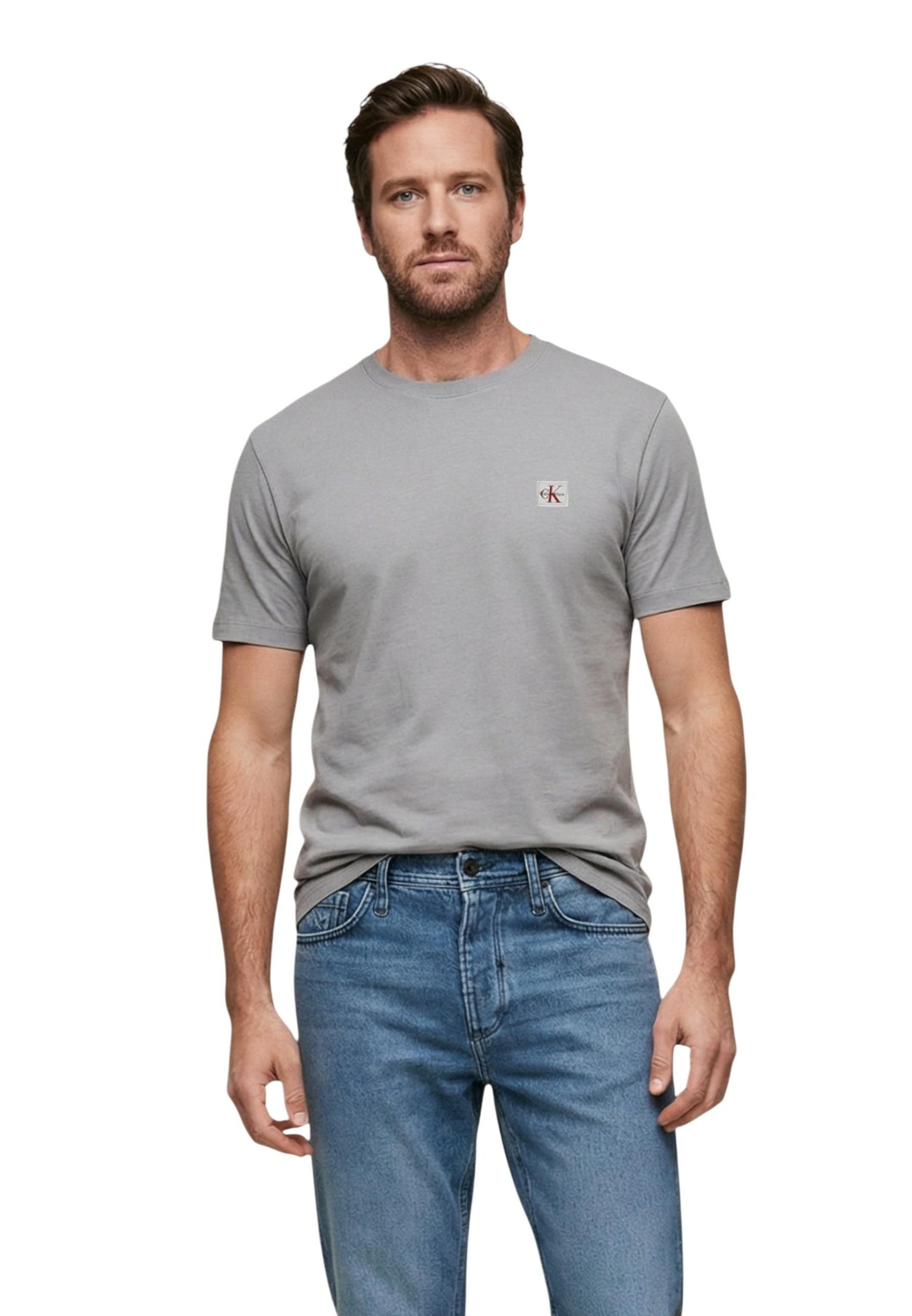 Calvin Klein Jeans T-Shirt Uomo Calvin Klein Jeans LV04RC272G grey  grey