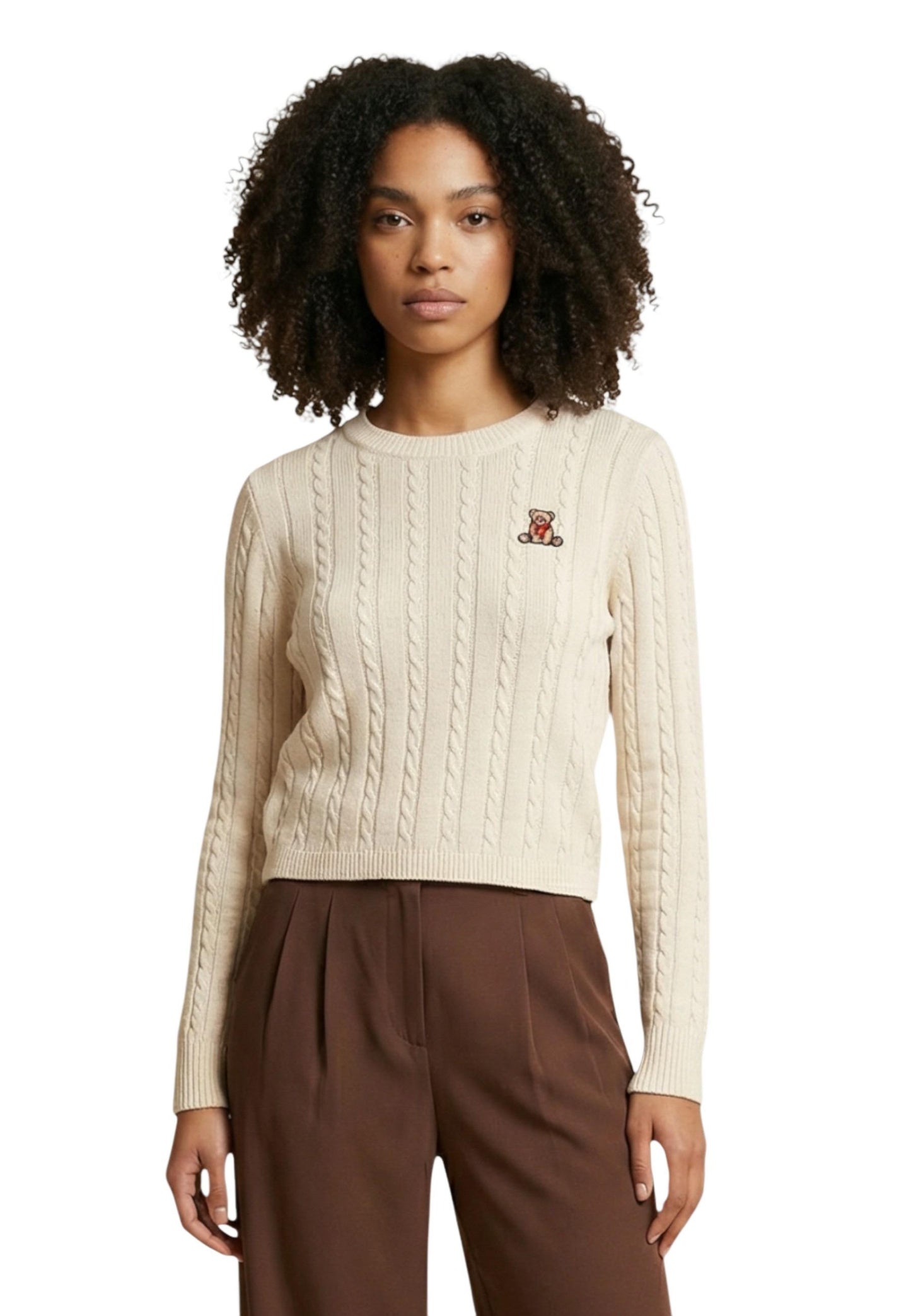 Jacqueline De Yong Maglia Donna Jacqueline De Yong 15366001 beige  beige