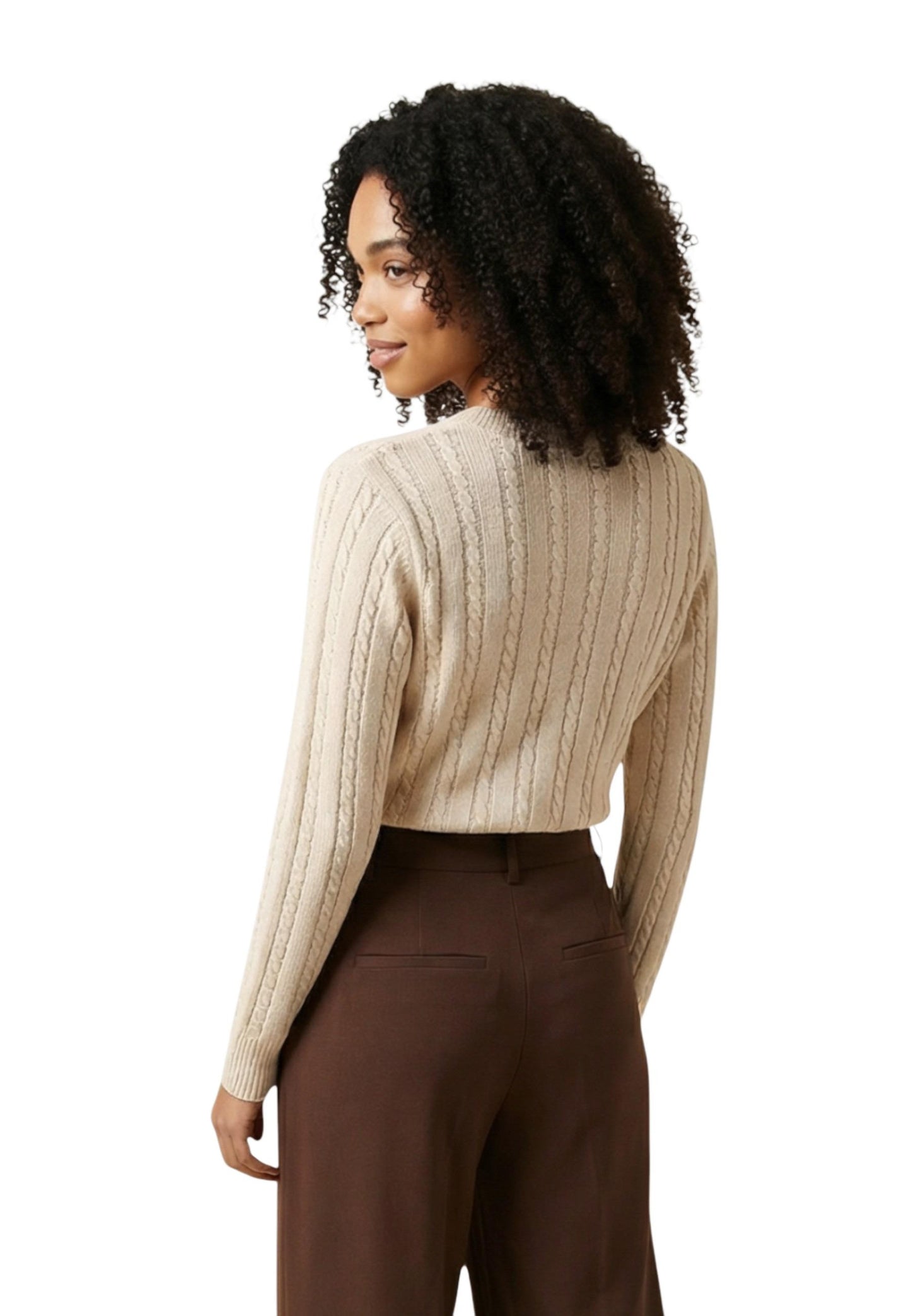 Jacqueline De Yong Maglia Donna Jacqueline De Yong 15366001 beige  beige