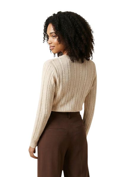 Jacqueline De Yong Maglia Donna Jacqueline De Yong 15366001 beige  beige