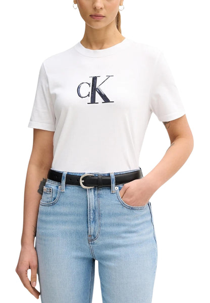 Calvin Klein Jeans T-Shirt Donna Calvin Klein Jeans LV044E215G white  white