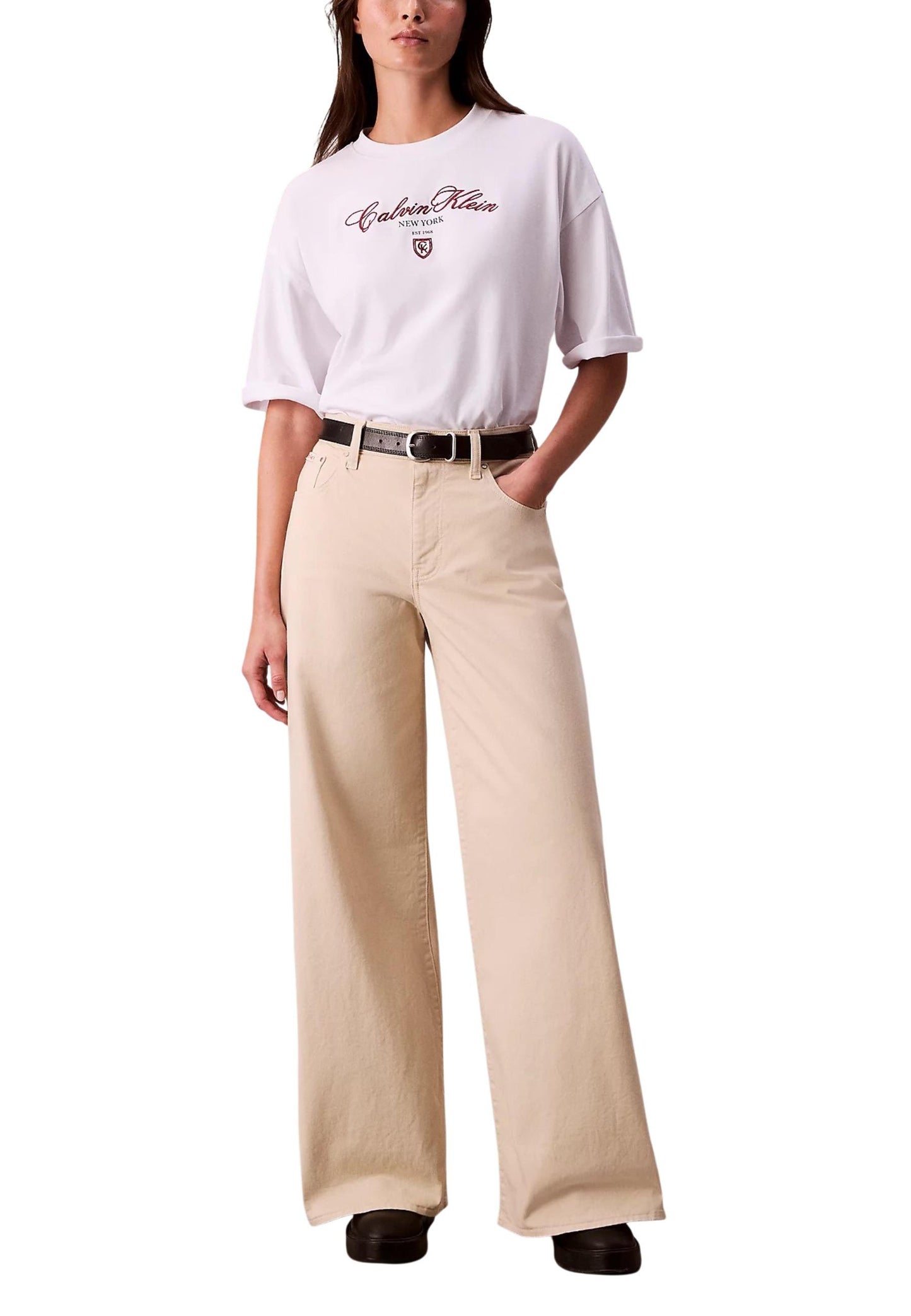 Calvin Klein Jeans T-Shirt Donna Calvin Klein Jeans LV047E232G white  white