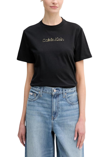 Calvin Klein Jeans T-Shirt Donna Calvin Klein Jeans LV047E821G black  black