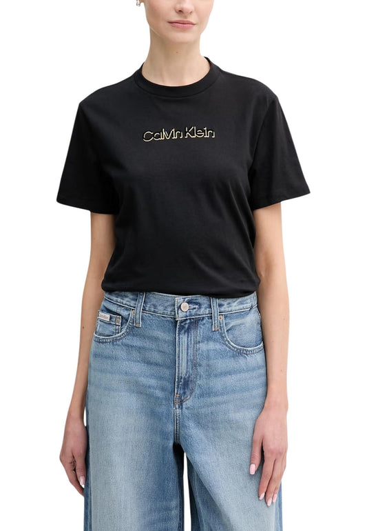 Calvin Klein Jeans T-Shirt Donna Calvin Klein Jeans LV047E821G black  black