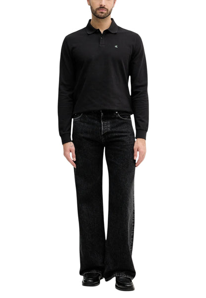 Calvin Klein Jeans Polo Uomo Calvin Klein Jeans LV04RE201G black  black