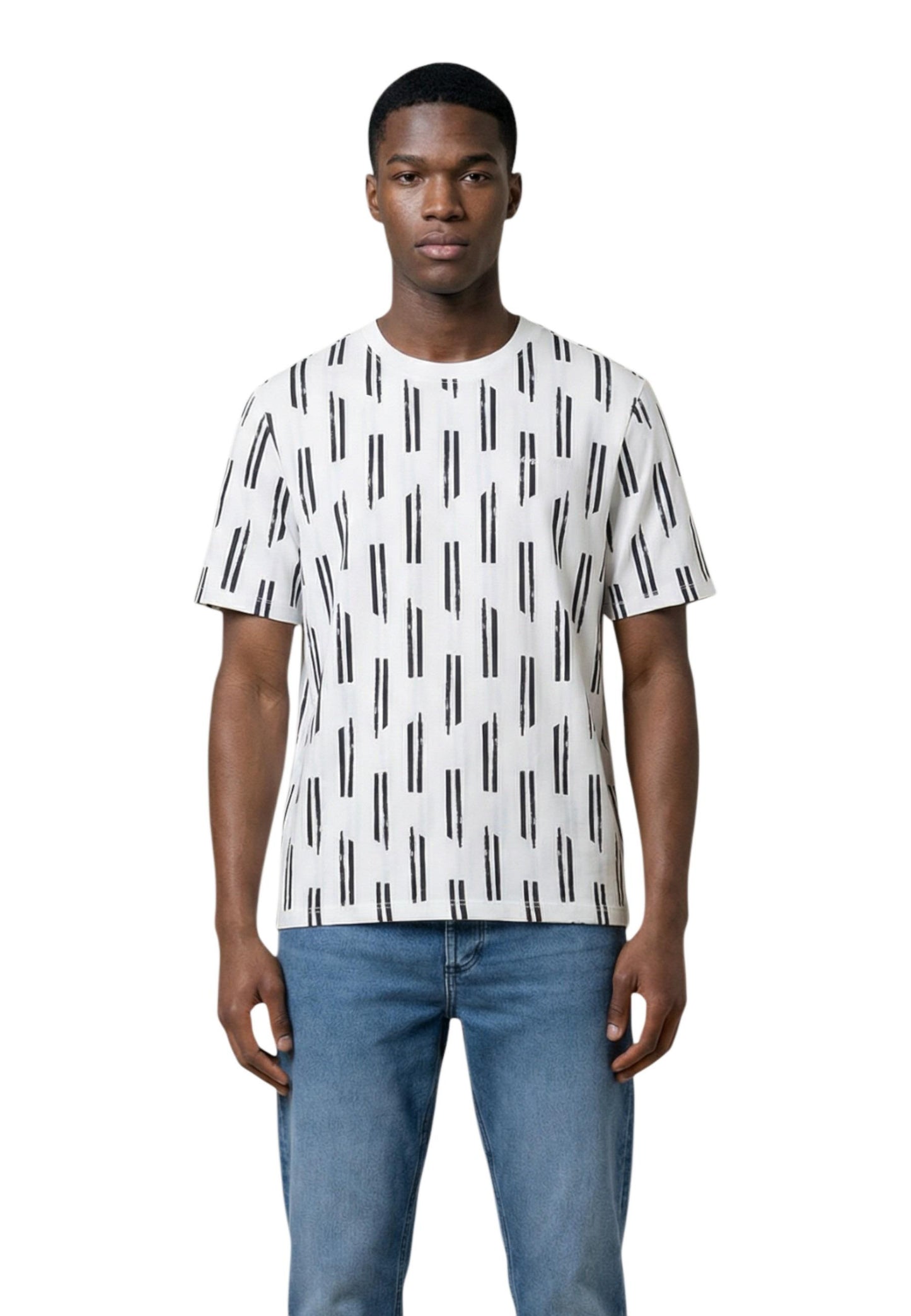 Antony Morato T-Shirt Uomo Antony Morato MMKS02626-FA140291 blue  blue