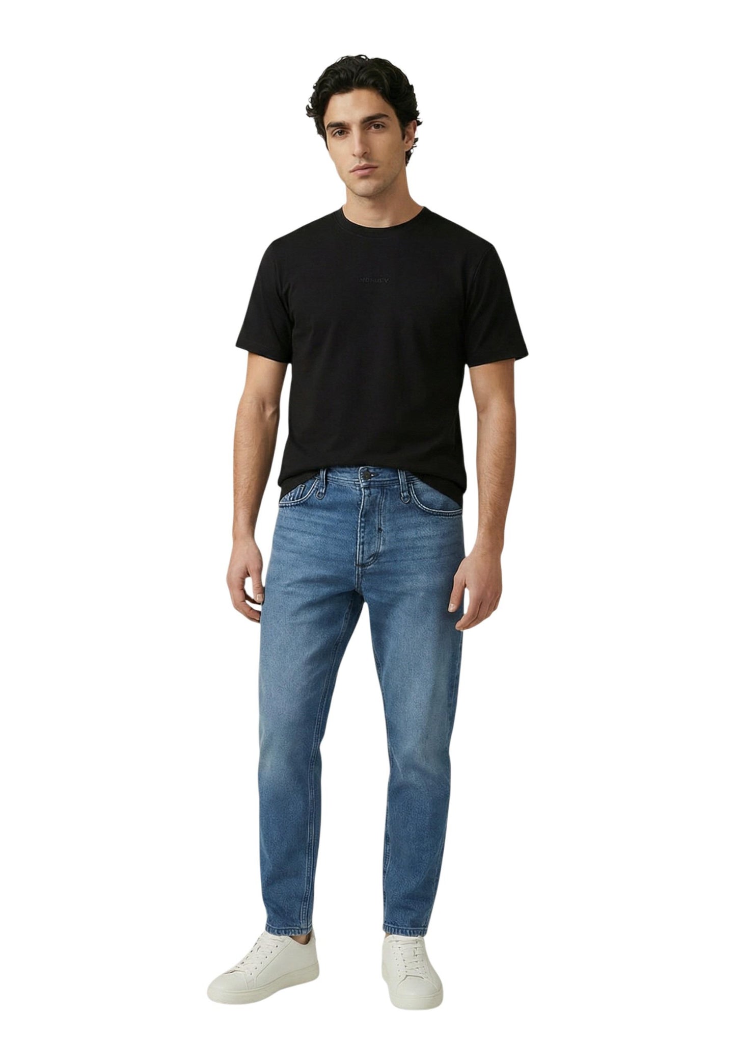 Antony Morato T-Shirt Uomo Antony Morato MMKS02657-FA100245 black  black
