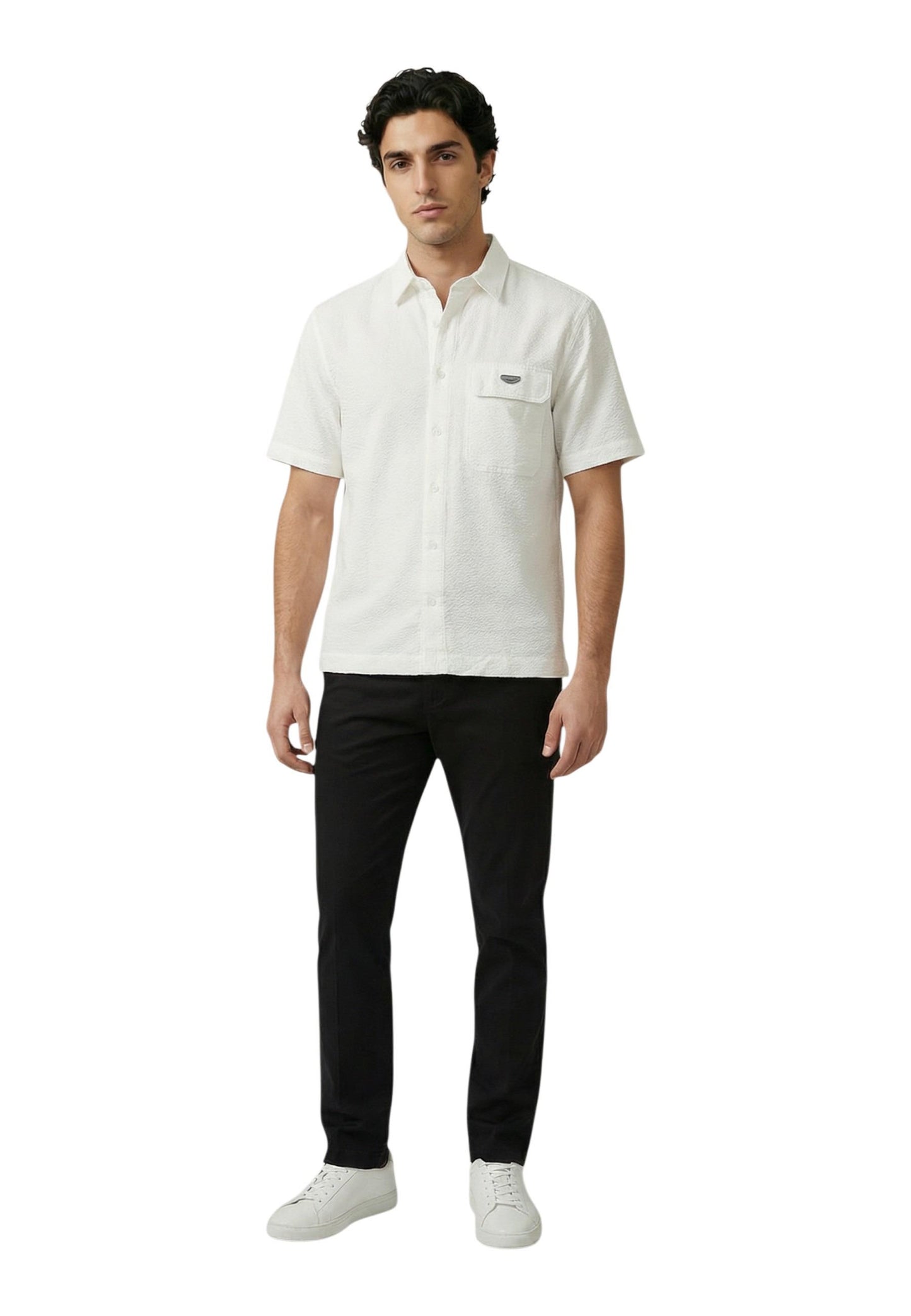 Antony Morato Camicia Uomo Antony Morato MMSS00198-FA900142 white  white