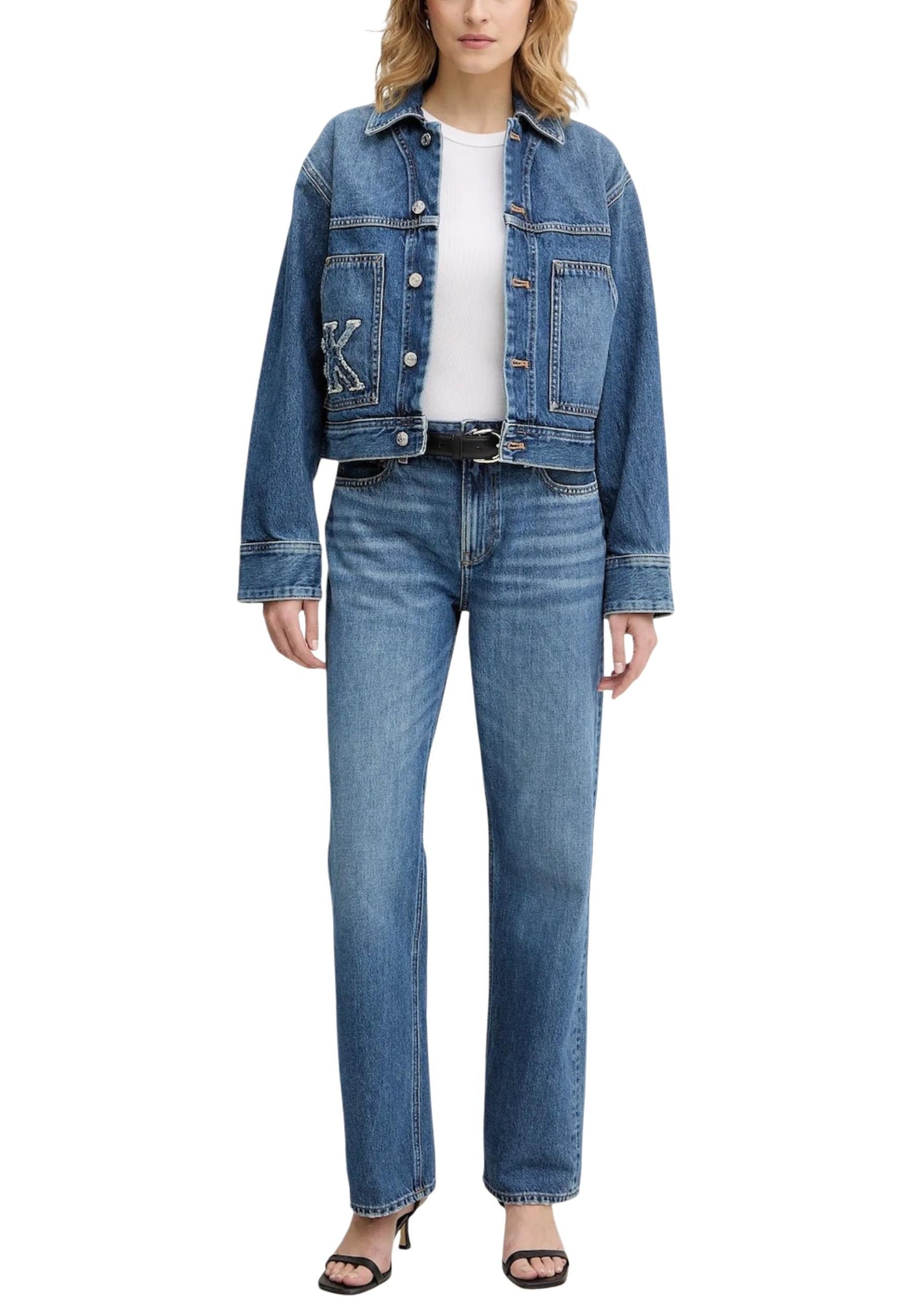 Calvin Klein Jeans Jeans Donna Calvin Klein Jeans LV047E704G light blue  light blue