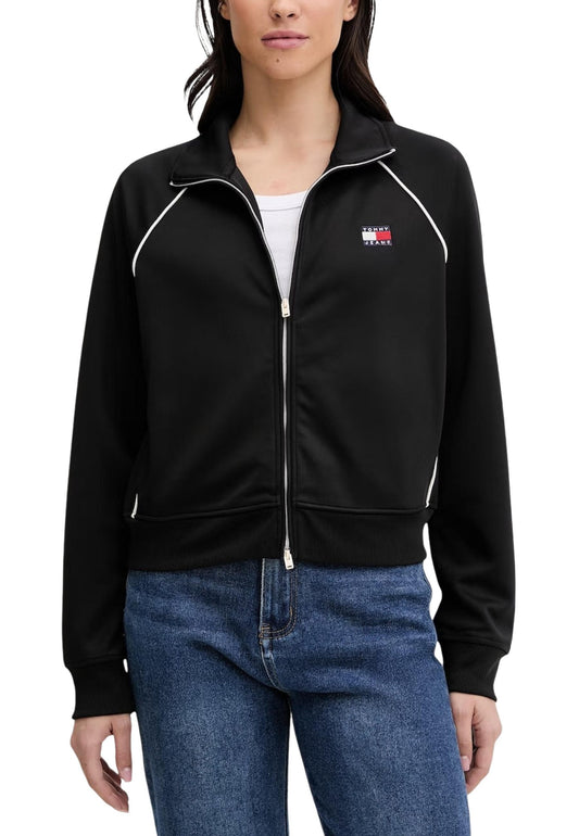 Tommy Hilfiger Jeans Felpa Donna Tommy Hilfiger Jeans DW0DW21930 black  black