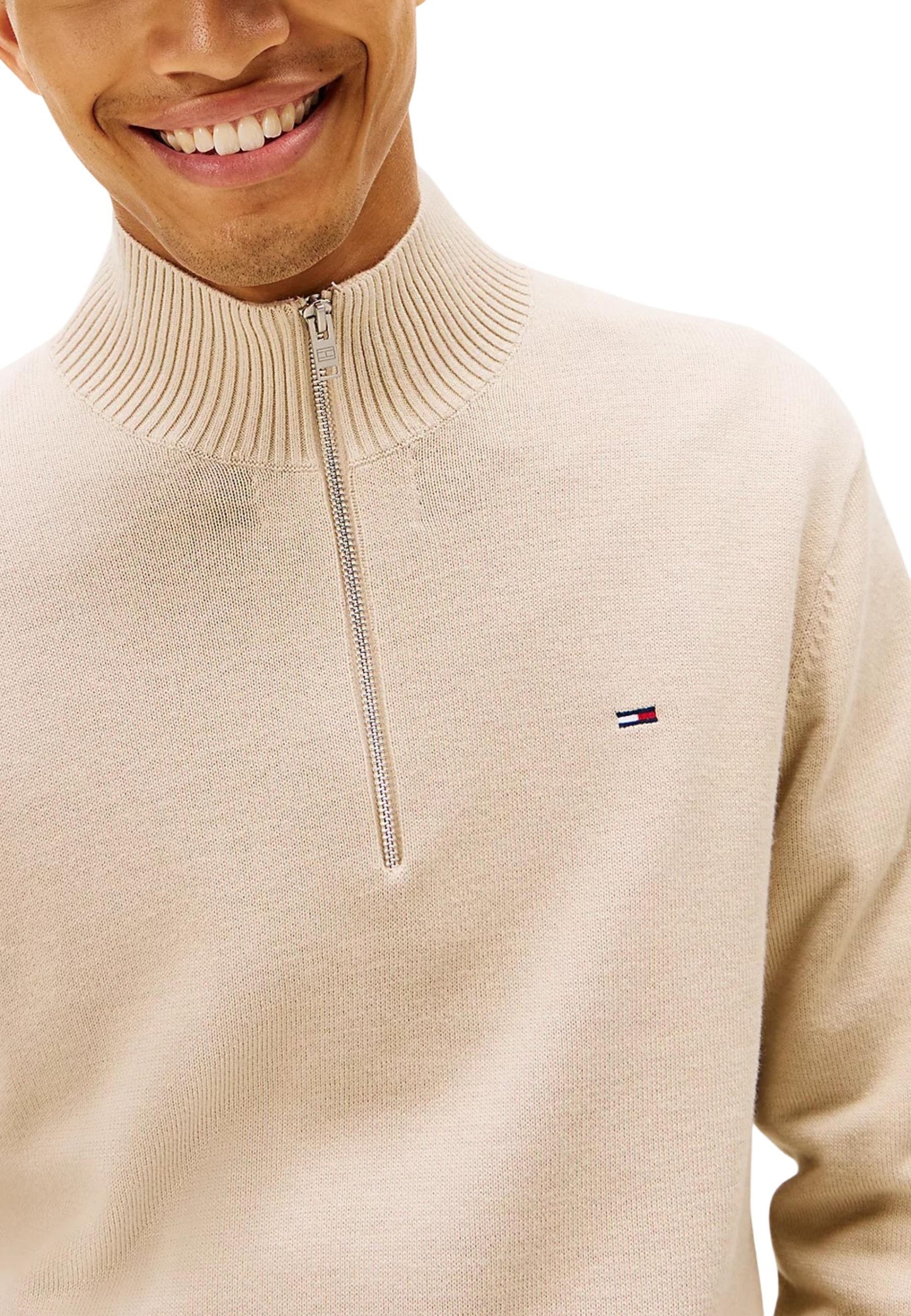 Tommy Hilfiger Jeans Felpa Uomo Tommy Hilfiger Jeans DM0DM21654 beige  beige