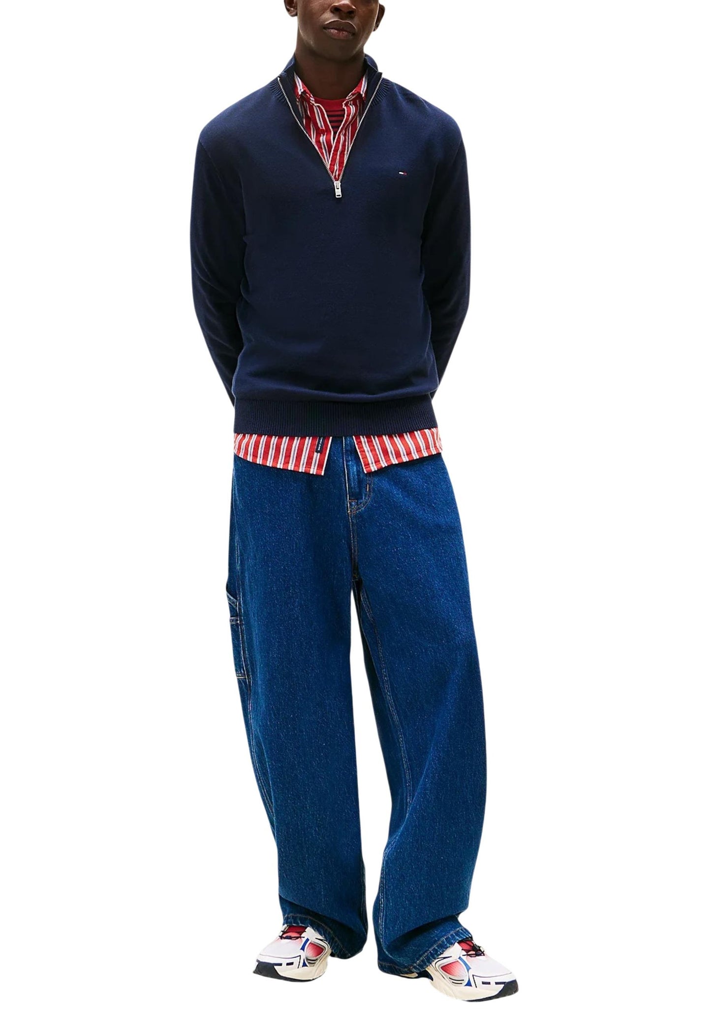 Tommy Hilfiger Jeans Felpa Uomo Tommy Hilfiger Jeans DM0DM21654 blue  blue