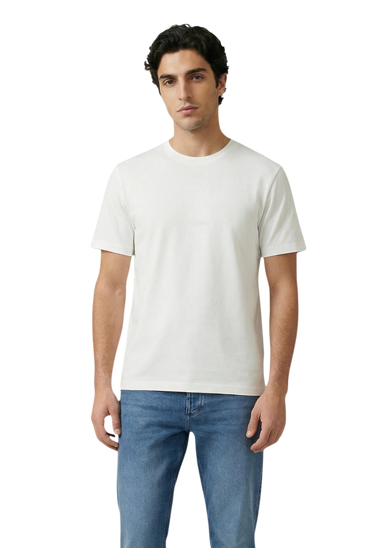 Antony Morato T-Shirt Uomo Antony Morato MMKS02657-FA100245 white  white