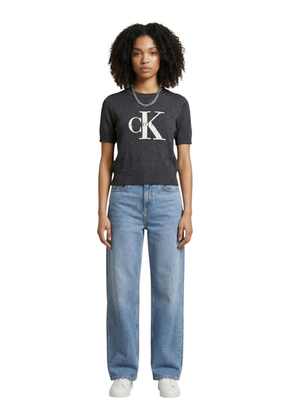 Calvin Klein Jeans Maglia Donna Calvin Klein Jeans LV044E306G grey  grey