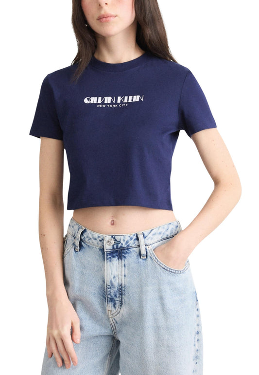 Calvin Klein Jeans Top Donna Calvin Klein Jeans LV047E823G blue  blue