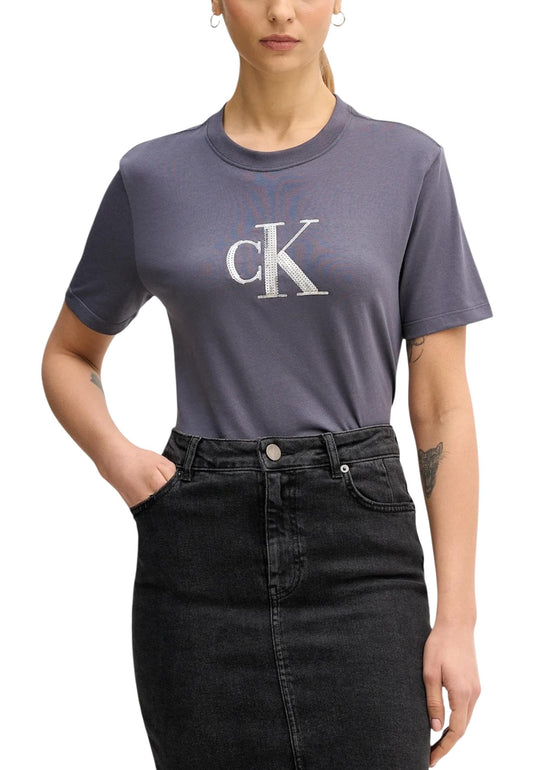 Calvin Klein Jeans T-Shirt Donna Calvin Klein Jeans LV044E215G grey  grey