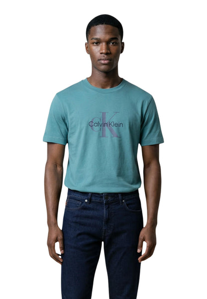 Calvin Klein Jeans T-Shirt Uomo Calvin Klein Jeans LV04RB862G - Multi green  green