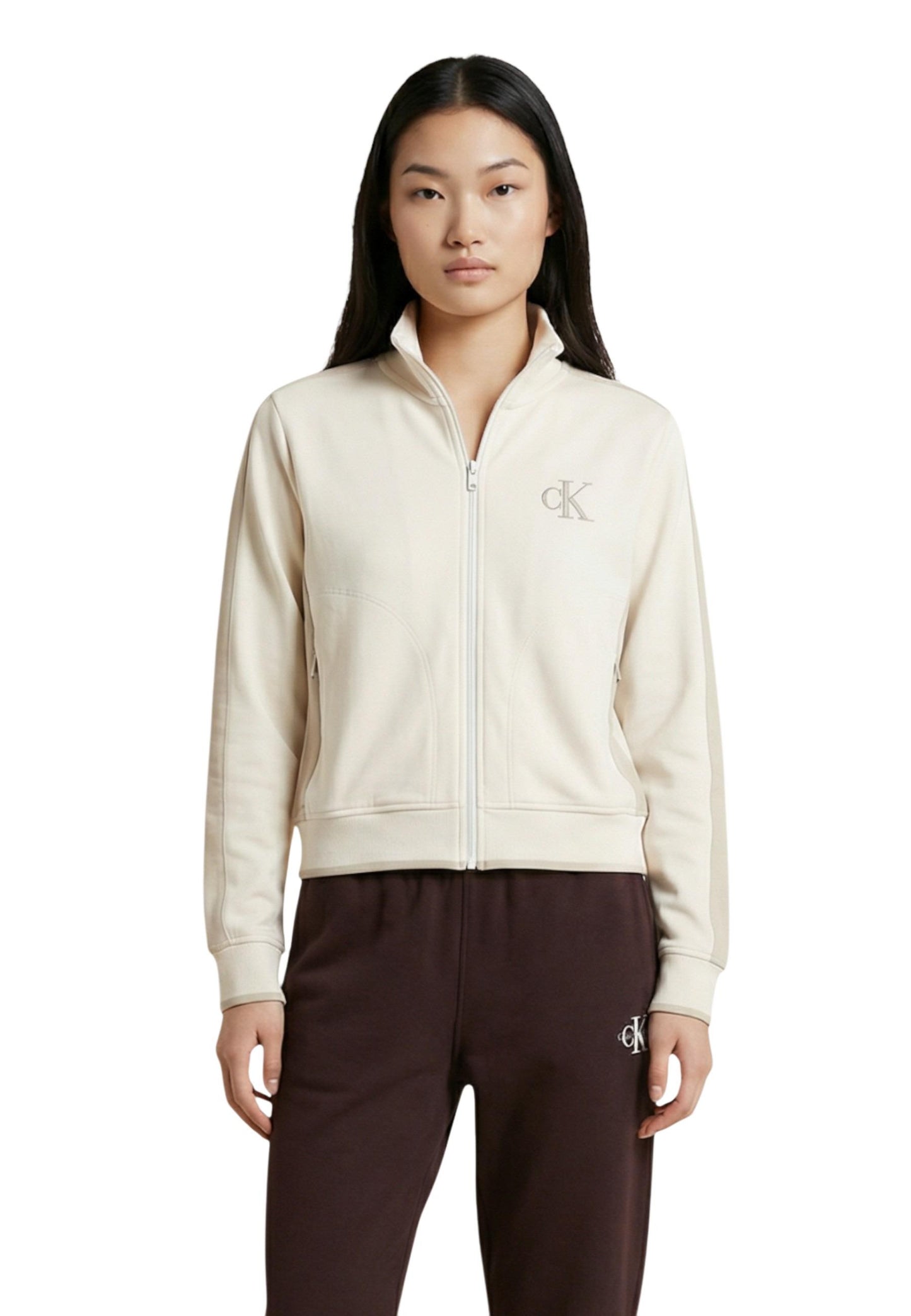 Calvin Klein Jeans Felpa Donna Calvin Klein Jeans LV047E226G beige  beige