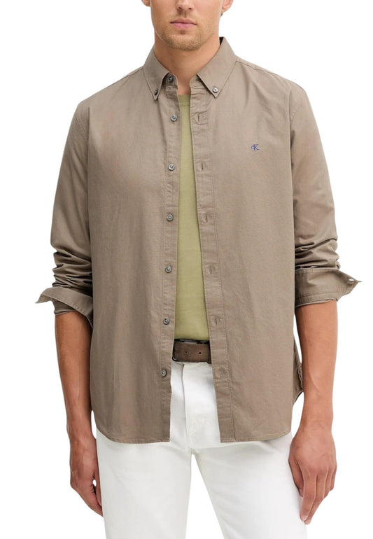 Calvin Klein Jeans Camicia Uomo Calvin Klein Jeans LV140EM125 beige  beige