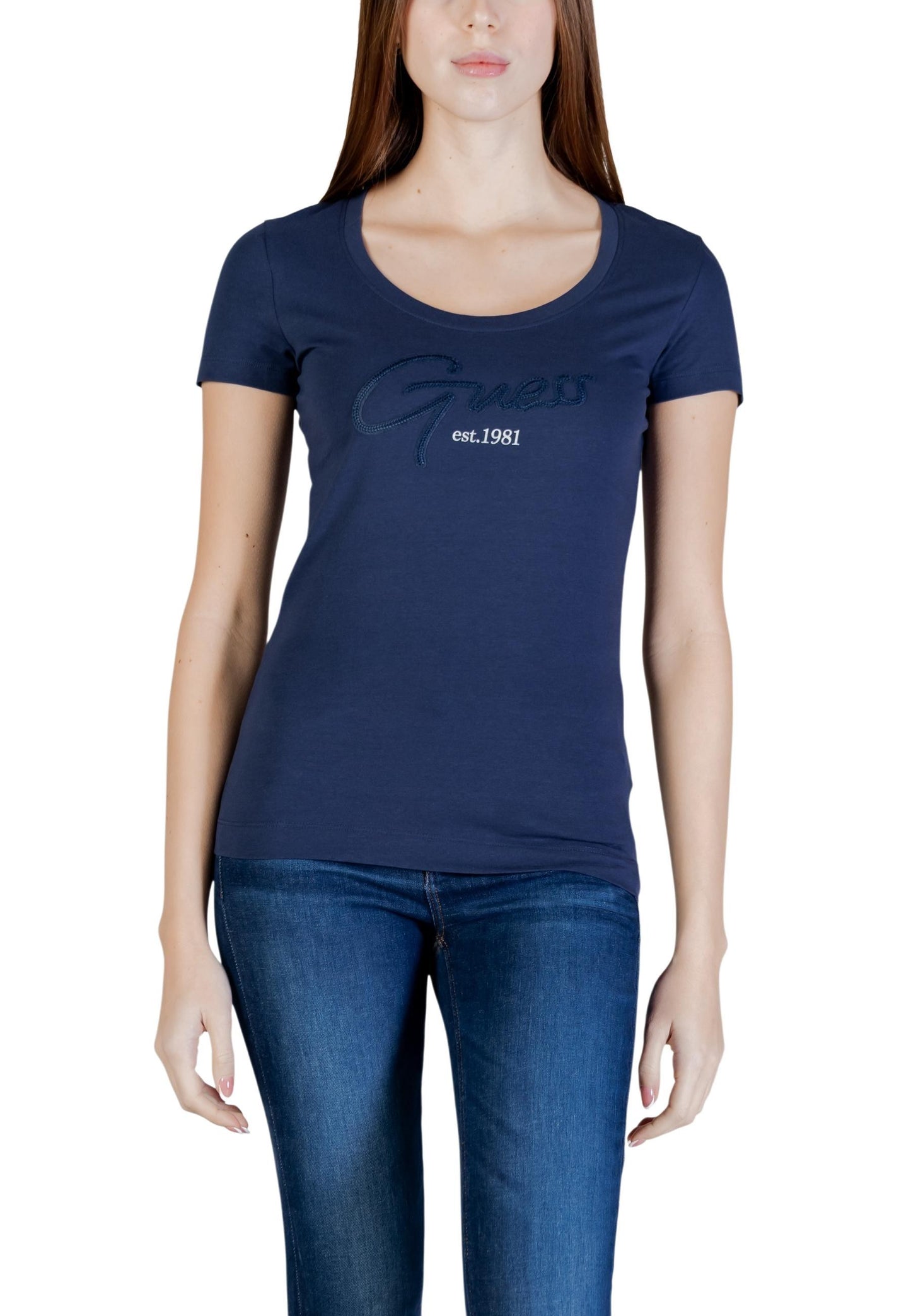 Guess T-Shirt Donna Guess W6GI14 K3033 blue  blue