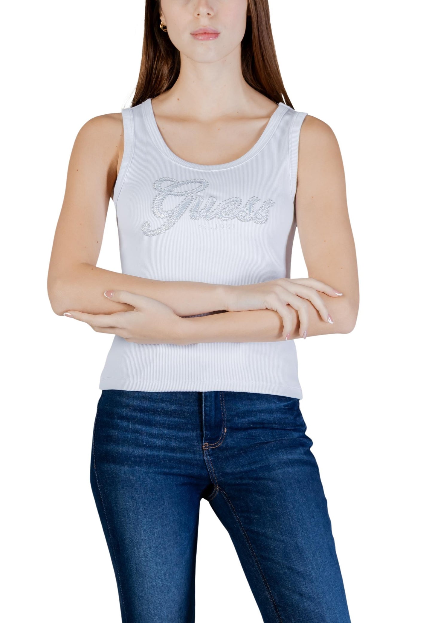 Guess Canotta Donna Guess W6GP22 K2954 white  white