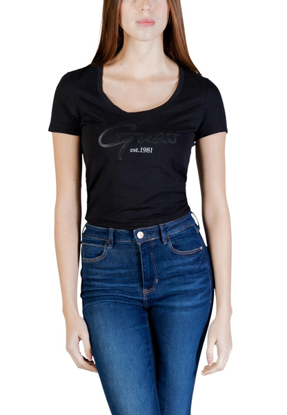 Guess T-Shirt Donna Guess W6GI14 K3033 black  black