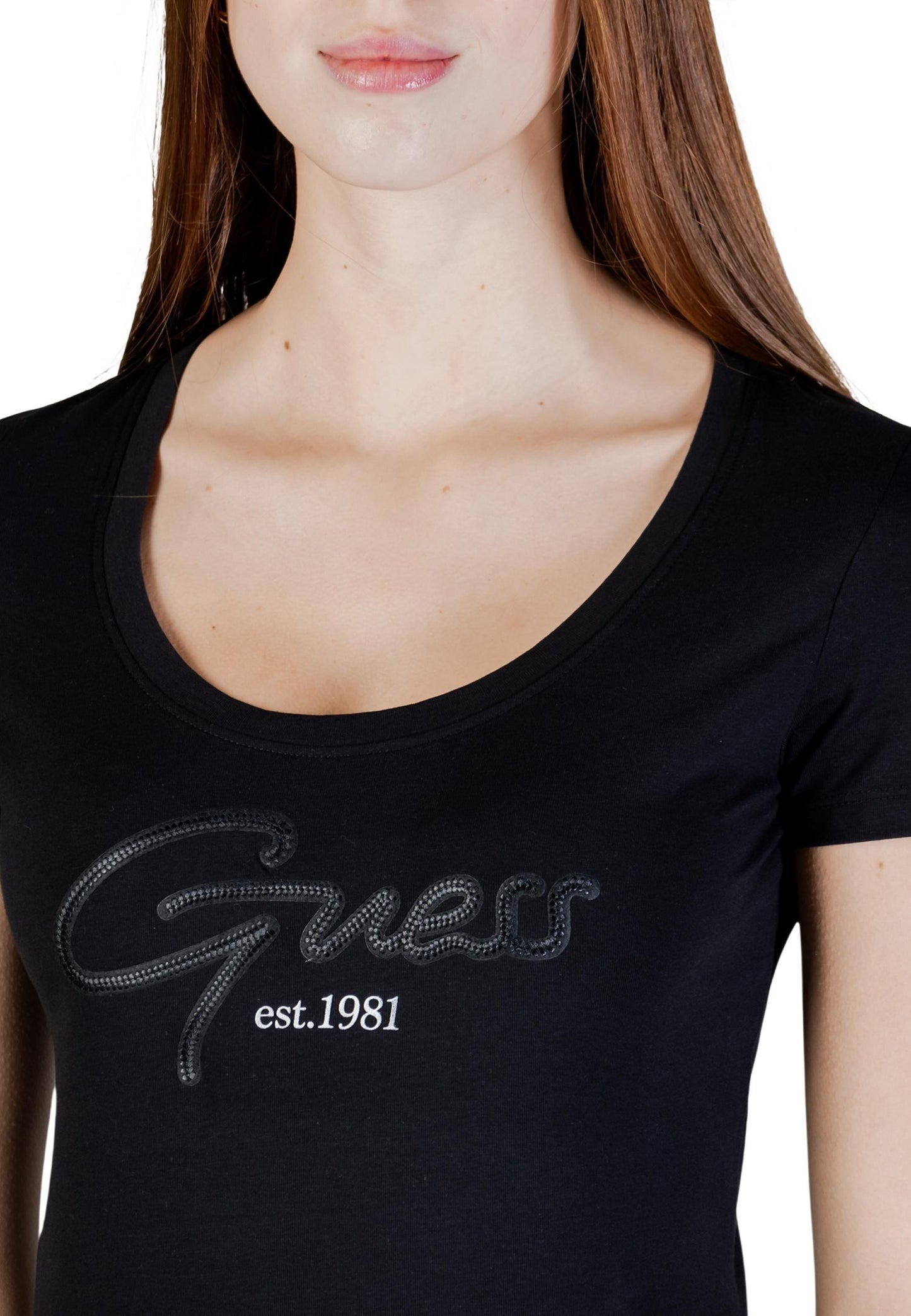 Guess T-Shirt Donna Guess W6GI14 K3033 black  black