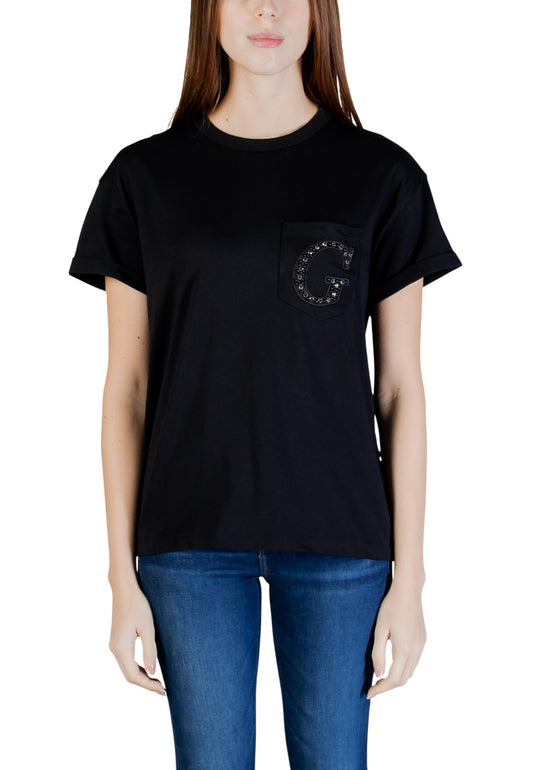 Guess T-Shirt Donna Guess W6GI17 K3037 black  black
