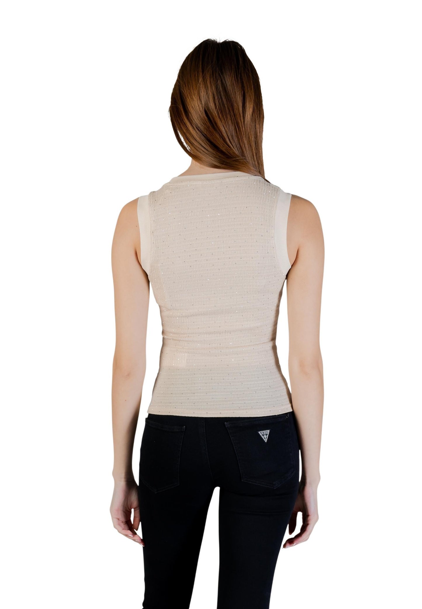 Guess Canotta Donna Guess W6GP14 K2940 beige  beige