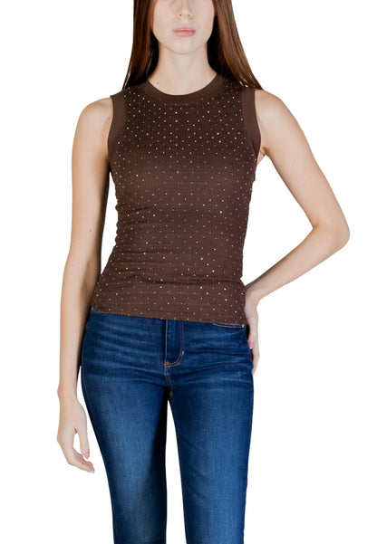 Guess Canotta Donna Guess W6GP14 K2940 brown  brown